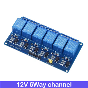 Modulo relè 5V 12V con uscita relè optoaccoppiatore 6 modulo relè a 8 vie per il controllo delle apparecchiature di automazione PLC - Product Image 2