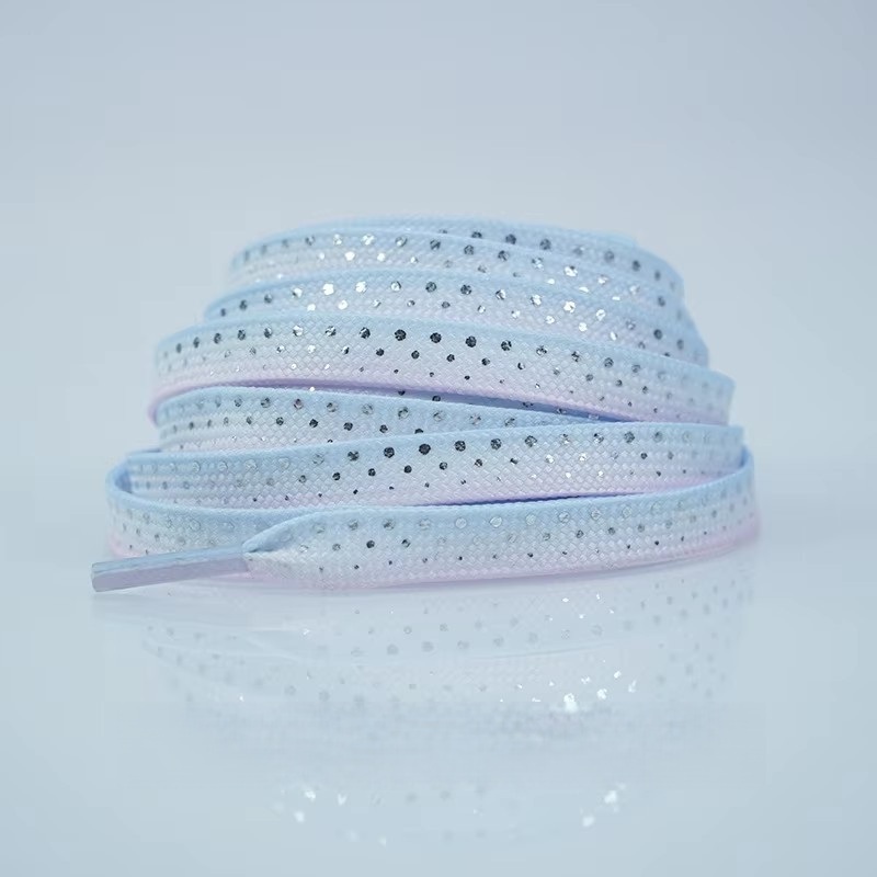 Blue and Pink Dual Color with Silver Iron