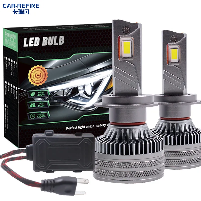 X8 accesorios de coche 200W Canbus 12V 24V coche Led H7 bombilla de faro LED H4 9005 luz antiniebla H1 H3 H8 H9 H11 bombilla de faro Led