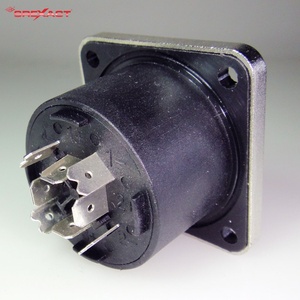 Conector de audio y vídeo de 8 pines de excelente rendimiento, tipo de soldadura, Conector de altavoz macho útil - Product Image 3