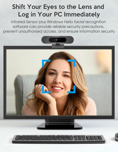 Interfaz Plug and Play para videoconferencia, nueva tendencia, 1080p, Windows, Hello Type C, No necesita Driver - Product Image 3