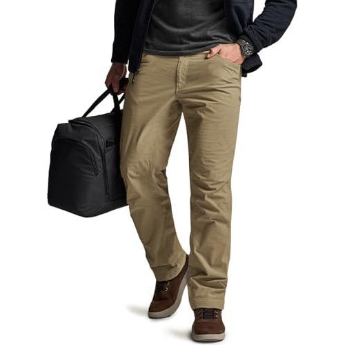 Cargo en molleton de nylon kaki pâle