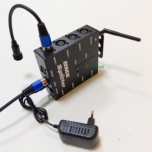 New 2.4GHz DMX512 Wireless Signal Splitter Amplifier <strong>8</strong>-<strong>Way</strong> <strong>Controller</strong> for <strong>LED</strong> Lighting Dimmers Console-12V Voltage - Product Image 2