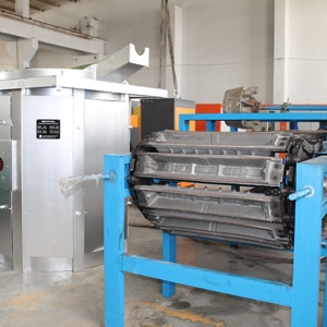 Hochwertige 1T-Leistung pro Stunde, Gießerei-Aluminiums chmel zofen und kunden spezifische Strang guss barren maschine zum Verkauf - Product Image 1