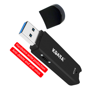 Kdata USB 3,0 Flash Drive 4GB Capacidad Memoria Disco Stick en Key and Pen Style con interruptor de protección contra escritura encriptado - Product Image 2