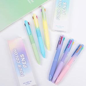 4色多色圆珠笔各种墨水颜色4合1彩色笔0.7圆珠笔，用于日记和整理 - Product Image 4