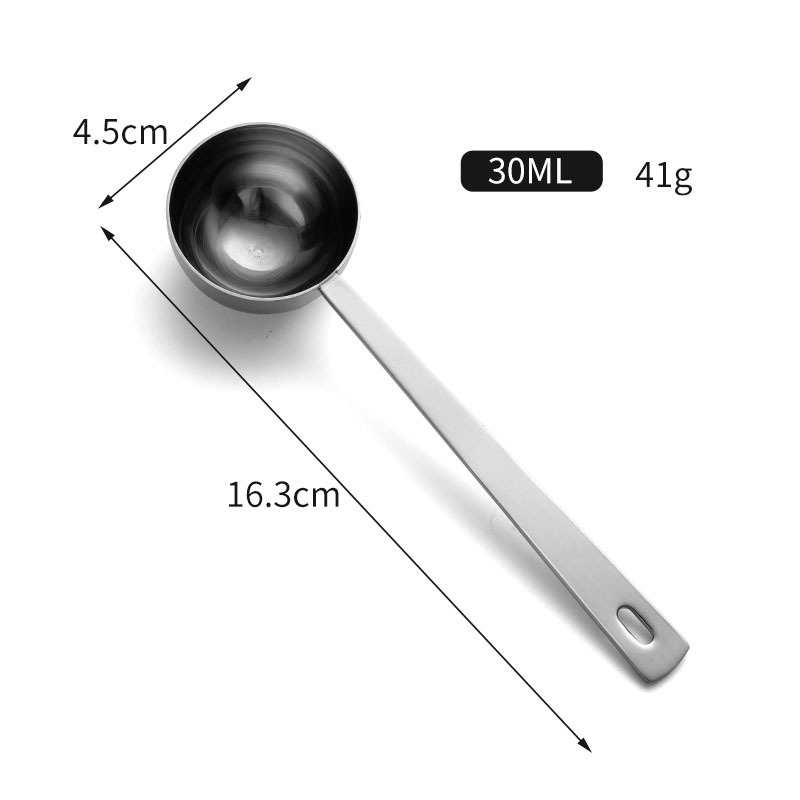 Cuchara de plata de 30ml.