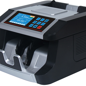 Contador de billetes de Banco Mundial, máquina de contador de dinero inteligente Euro, contador de efectivo portátil para TFT, contador de valor 998 - Product Image 1