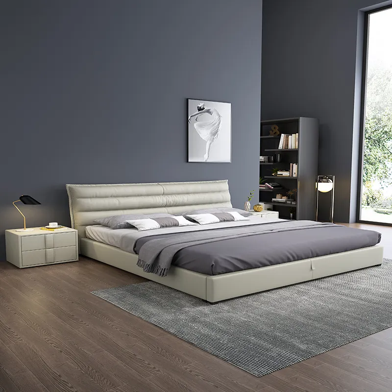 Современный дизайн многофункциональный Queen Size мебель для спальни современная настенная кровать с хранением
