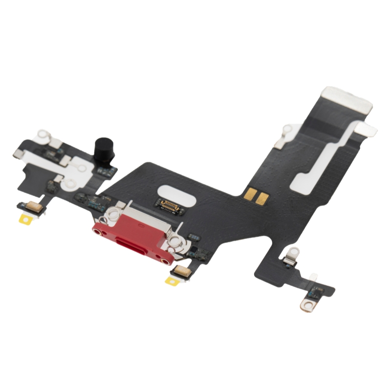 สายเฟล็กซ์สำหรับชาร์จ11พอร์ตสีแดง