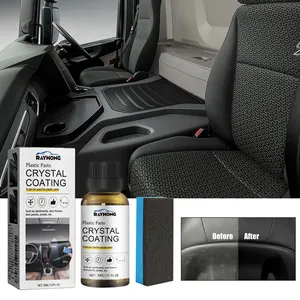 30ml Plastic <strong>Restorer</strong> for Car Easy to Use Plastic Part Refurbishment Crystal Coating Refurbish Agent with Sponge Long Lasting - Product Image 3