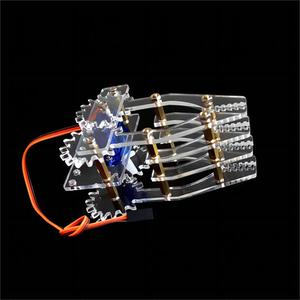 Single Claw Coxless DIY Roboterarm Lernkit Acryl Kreation DIY Robotik Teile Kit