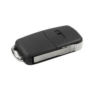 3ボタンリモートキーシェルHU66ブレードバッテリー付きケースなしアウディA1 A3 A4 A6 A8 A8 Q5 Q7- - Product Image 4