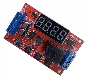 <strong>Delay</strong> time relay module 5V12V24V timing programmable optocoupler isolation pulse cycle power off trigger - Product Image 2