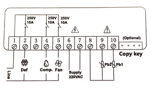 Refrigerator ETC974 <strong>Temperature</strong> <strong>Control</strong> Smart Digital Thermostat <strong>Temperature</strong> Controller ETC-974 - Product Image 6