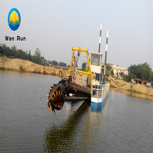 Draga de succión de cortador con flotadores de tubería de draga de arena portátiles para dragado marino en Nigeria - Product Image 2