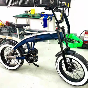 20*4 שומן צמיג אמצע כונן eBike BAFANG G510 motor1000w חשמלי אופניים e הרי אופני לגבר מתקפל שומן ebike
