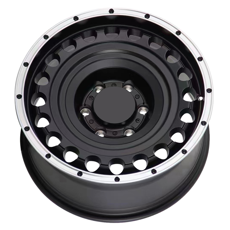 Lèvre de machine noir mat