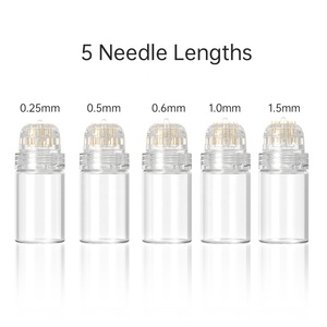 Hydra Needle 20 Titanium Acne Treatment Derma Rolling Stamp Skin Rejuvenation Wrinkle <strong>Remover</strong> Ce - Product Image 4
