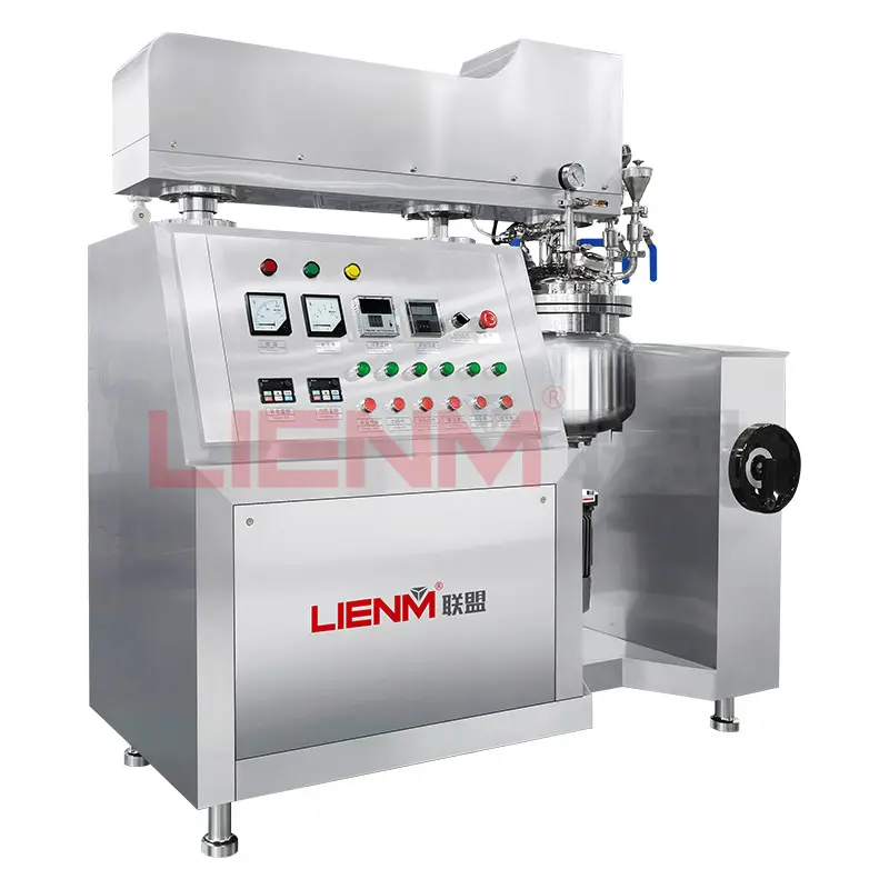 LIENM 10l petit rotor inférieur stator homogénéisateur mélangeur ligne de production de laboratoire cosmétique