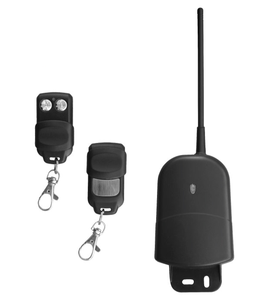 Interruttore telecomando Wireless 12V/24V 433Mhz con relè a 2 canali e 2 pezzi telecomandi a due tasti opzioni di codice fisso e rotolamento - Product Image 2