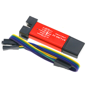 1 pezzo ST LINK Stlink ST-Link V2 Mini STM8 STM32 simulatore di programmazione di Download programmatore con copertina