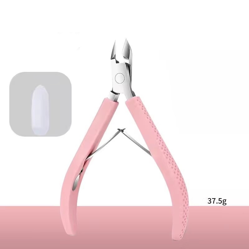 Coupe-cuticules en silicone - rose