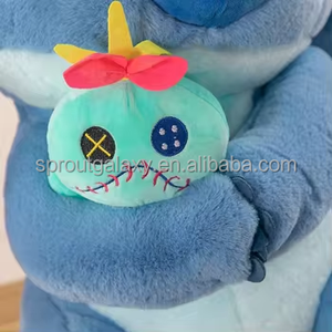 Hot Style Little Golden Stitched Cartoon <strong>Lilo</strong> Stitch Stuffed Toy Doll Super Soft Plush Mesh Cross-Border Catch Machine Doll Gift - Product Image 4