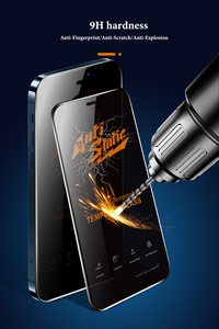 2022 sıcak satış üst cam anti statik temperli cam 9H ekran koruyucu için Iphone X XR 12 13 pro max - Product Image 3