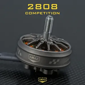 <span class=keywords><strong>AMAX</strong></span> Competition 2808 Motor sin escobillas FPV RC Drone modelo avión Unisex 450 1400 KV largo alcance 350-1600 Quad plástico - Product Image 2