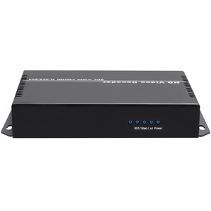 4K HD HEVC H.265 H264 IP SRT RTMP RTMPS SDI a HDMI CVBS VGA Audio decodificador de vídeo para cámara IP - Product Image 3