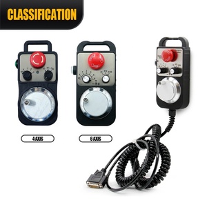Generatore manuale di impulsi manuale con arresto di emergenza a 6 assi HLTNC che utilizza encoder fotoelettrico utilizzato per macchine utensili CNC - Product Image 4