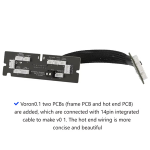 Êm dịu voron 0.1 rốn PCB toolhead và khung Board Set Afterburner Mod từ Timothy Abraham cho 3D máy in - Product Image 3
