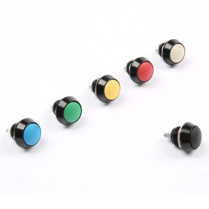 Mini 12mm Waterproof Momentary ON/OFF Push Button Round Switch PBS-33B for <strong>arduino</strong>