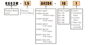 Displacement <strong>Sensor</strong> 5V Line Driver Resistance Ruler HA63M Cable <strong>Encoder</strong> String <strong>Potentiometer</strong> Wirewound Hybrid <strong>Potentiometer</strong> - Product Image 2