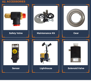 Atlas Copco 1616651280 không khí cuối không khí đầu cho máy nén khí trục vít chính hãng phụ tùng gốc chất lượng cao - Product Image 6