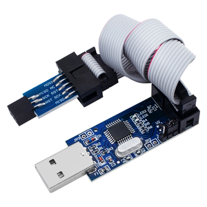 1 adet USBASP USBISP AVR programcı USB iss USB ASP ATMEGA8 ATMEGA128 destek Win7 64 ICs ürün