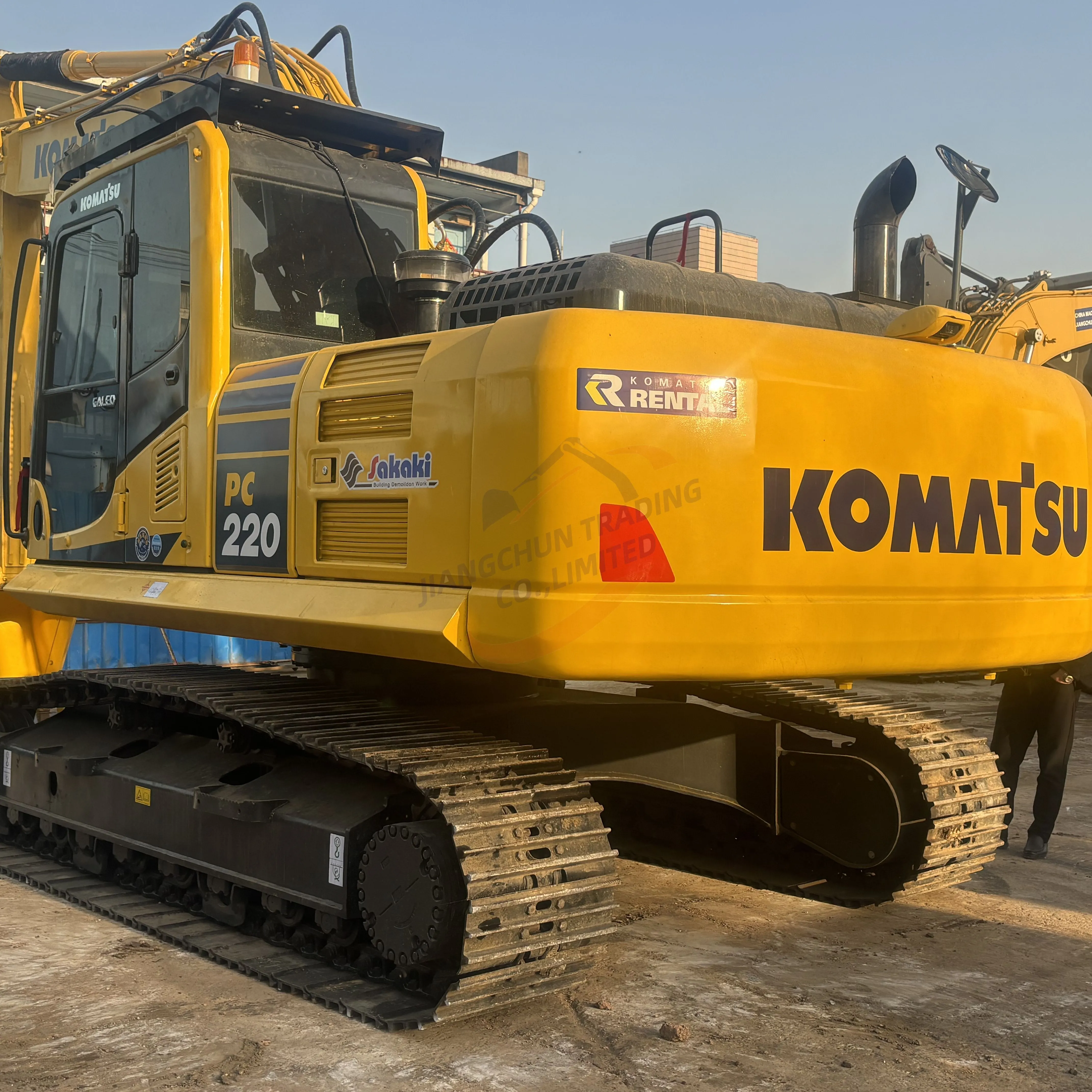 Excavadora Komatus usada nueva de 90%, baja Hora de funcionamiento, alta calidad, de alta calidad, a la venta, de
