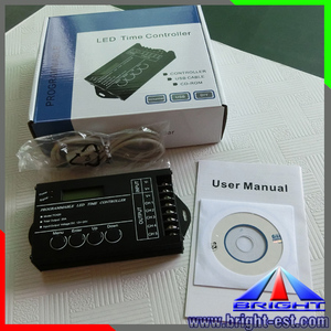 Regolatore di tempo a LED programmabile a 5 canali TC420 con 4 canali di uscita 8A corrente 1 canale di uscita