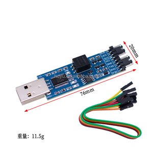 USB to TTLモジュールFT232/CP2102/CH340 USB to UARTシリアルモジュール (信号分離付き) - Product Image 6