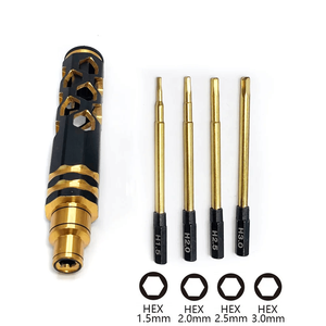 Hex Screw Driver Screwdriver Set 1.5mm 2.0mm 2.5mm 3.0mm Hexagon Tool <strong>FPV</strong> Racing Drone <strong>Heli</strong> Airplanes Cars Boat <strong>RC</strong> Model Parts - Product Image 2