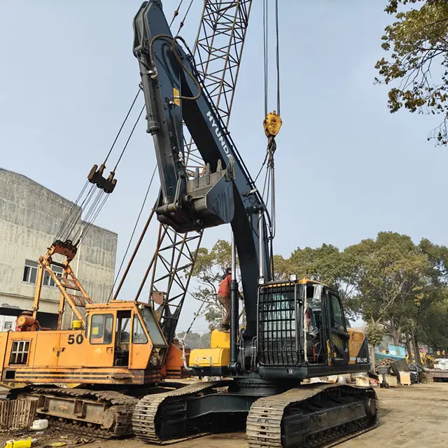 Fast Shipping Used Excavators Korea Original Hyundai 305LC-9T Excellent Working Condition Construction Machinery in Shanghai