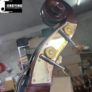 2024 Jingying Music <strong>String</strong> Instruments,JYDB-P700 Over 20 Years Old Spruce Wood Panel High-end Flamed Maple Double Bass - Product Image 6