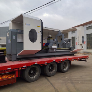Máquina de torno CNC horizontal de alta velocidad Proceso de molienda de rodillos corrugados para un rendimiento óptimo