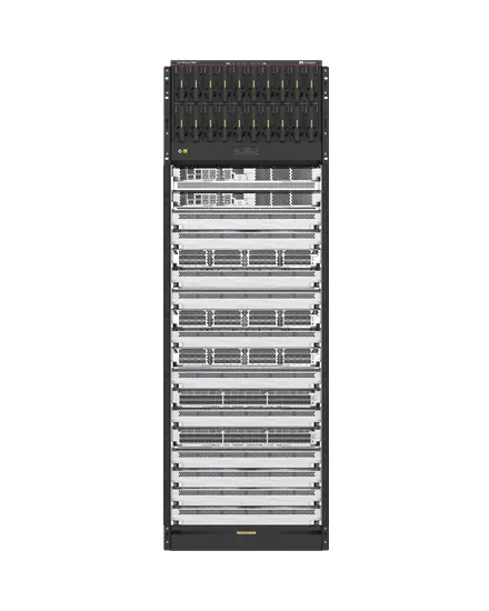 HW CloudEngine CE16816 veri merkezi anahtarı bir AI çip akıllı kayıpsız anahtarlama algoritması 0 paket kaybı ile gömülü