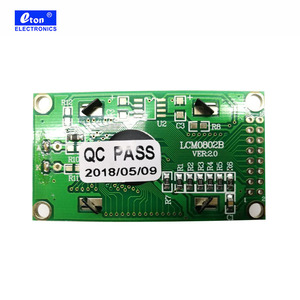 Custom 0802 Lcd 16 Pin Display 8x2 Character Yellow LCD Module - Product Image 6