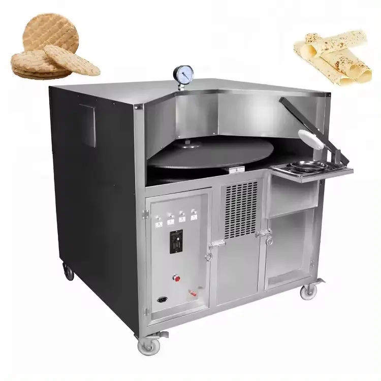 Trasportatore commerciale tipo pane tortilla forno forno forno rotativo forno