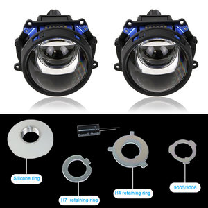 JHS uzun parlaklık 120 led projektör W Bi projektör Lens car hi lo işın 3 inç led lazer projektör bi için araba - Product Image 2