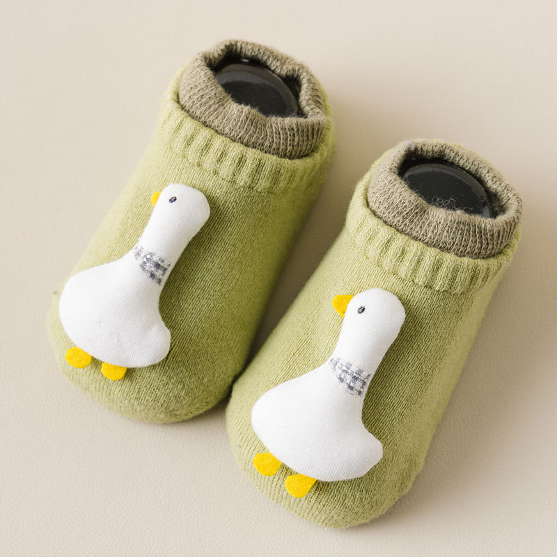 Vert caneton-code s (adapté à la longueur du pied 9-12cm)