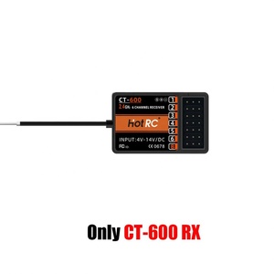 CT-600 CT400 6CH 4CH 2.4GHz无线电系统发射器遥控器，带CT-600 6通道接收器，用于遥控汽车船坦克 - Product Image 6